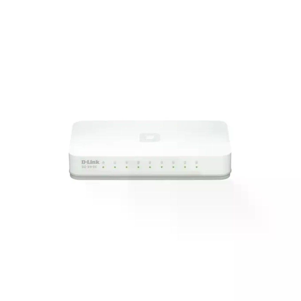 D-Link GO-SW-8E-E Switch Desktop Fast Ethernet 8 Porte D-Link GO-SW-8E-E Switch Desktop Fast Ethernet 8 Porte