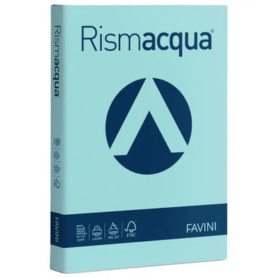 CARTOTECNICA FAVINI Favini Rismacqua Carta A4 Celeste 200 g/m² – 125 fogli