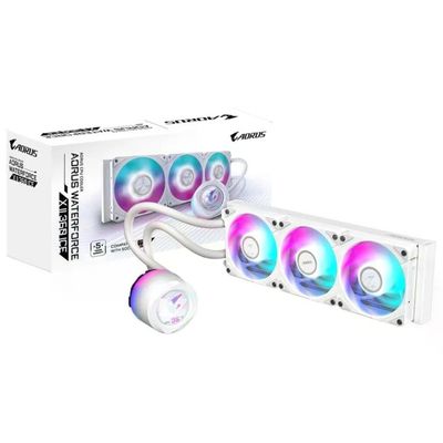 GIGABYTE AORUS WATERFORCE X II 360 ICE – Dissipatore a liquido AIO bianco
