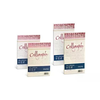 CARTOTECNICA FAVINI Favini Millerighe Carta Bianca A4 200 g/m², 50 Fogli CARTOTECNICA FAVINI Favini Millerighe Carta Bianca A4 200 g/m², 50 Fogli
