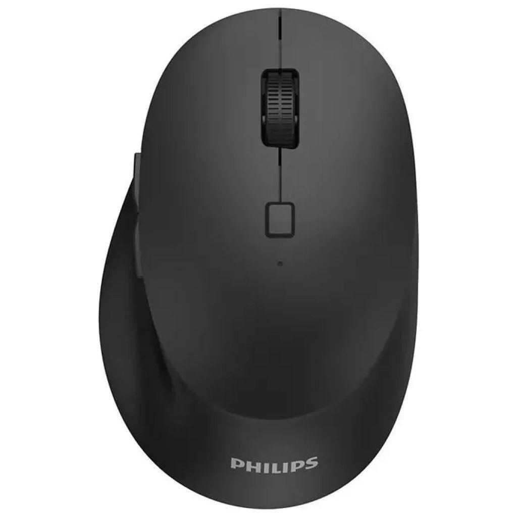 PHILIPS Mouse wireless ergonomico Philips Serie 5000, 3200 DPI, 6 pulsanti, nero