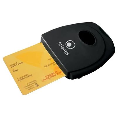 Atlantis P005-SMARTCR-U Lettore Smart Card USB Nero