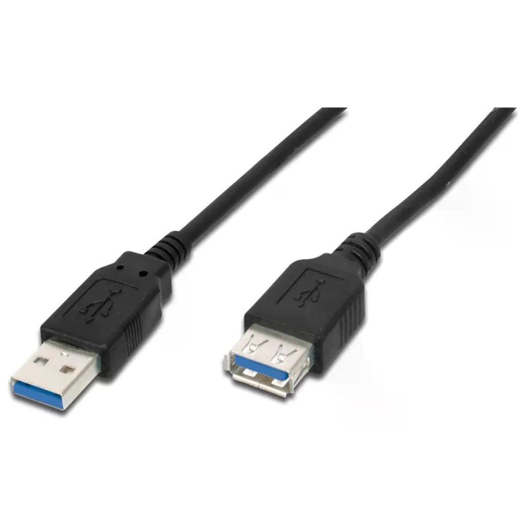 Assmann AK-300203-030-S Cavo USB 3.0 A, 3 m, Nero