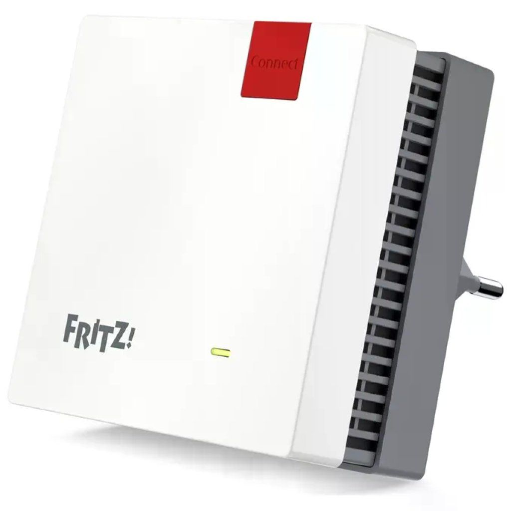 AVM FRITZ! Mesh Wi-Fi Extender 1600, Wi-Fi 6 dual-band fino a 3000 Mbit/s, porta Gigabit LAN AVM FRITZ! Mesh Wi-Fi Extender 1600, Wi-Fi 6 dual-band fino a 3000 Mbit/s, porta Gigabit LAN
