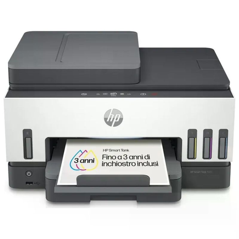 HP Smart Tank 7605 Stampante Multifunzione Inkjet Wi-Fi