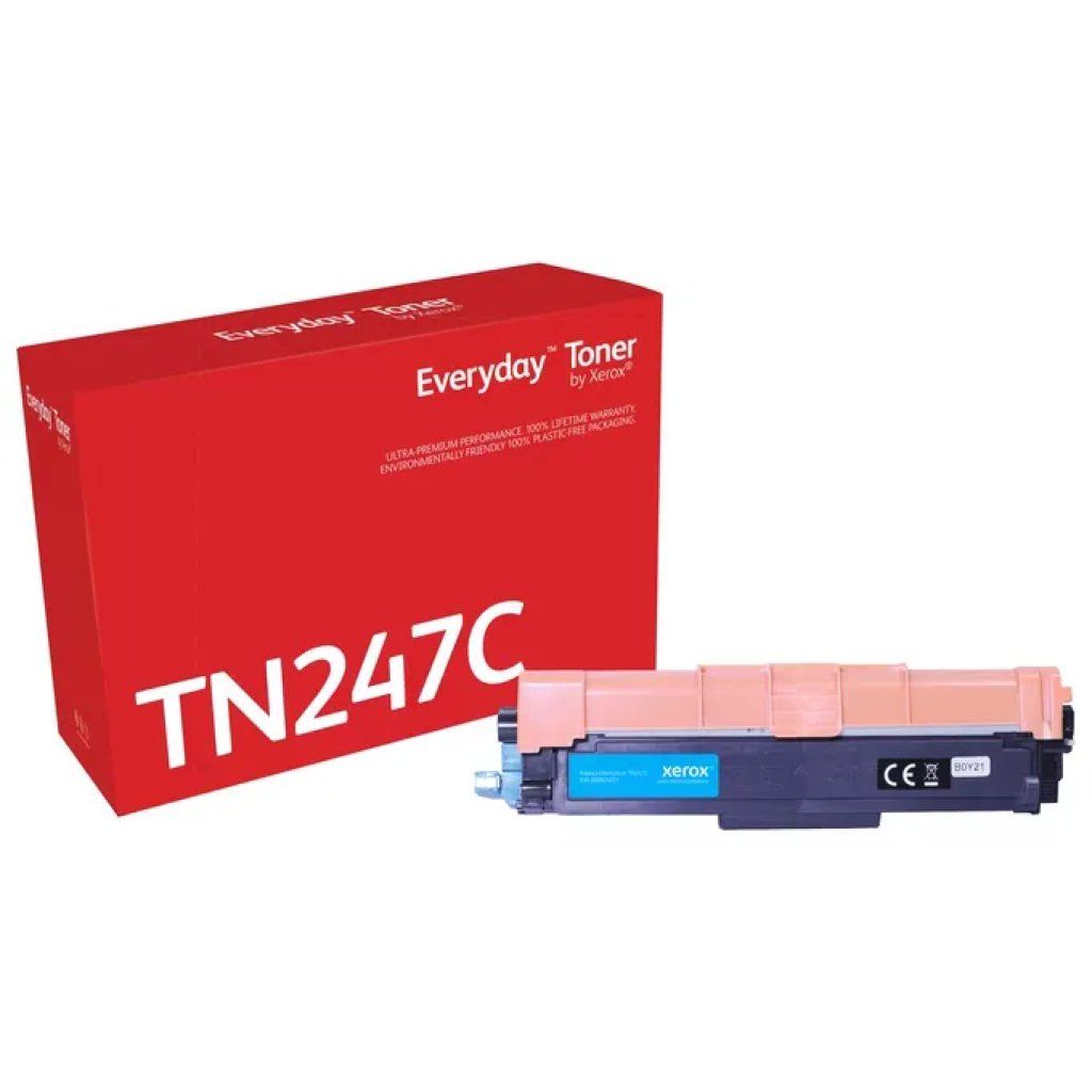 Xerox TN-247C Everyday Toner compatibile Brother Alta Capacita' 2300 pagine colore Ciano Xerox TN-247C Everyday Toner compatibile Brother Alta Capacita' 2300 pagine colore Ciano