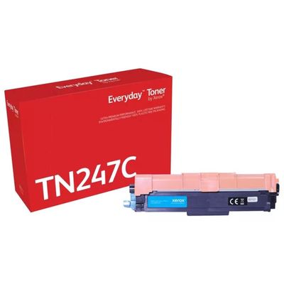 Xerox Everyday Toner Ciano Alta Capacità Compatibile Brother TN-247C, 2.300 Pagine