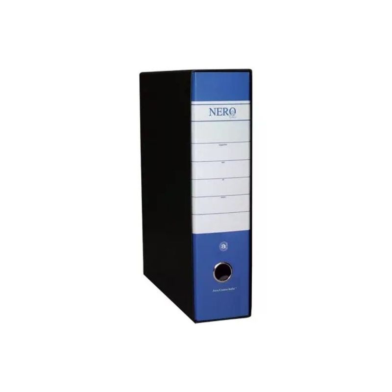 Brefiocart 0201150BS Registratore Protocollo Blu Scuro, Dorso 8 cm, Confezione da 12