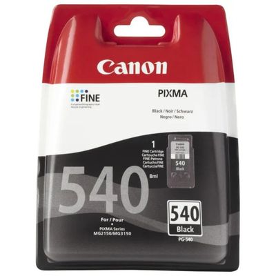 Canon PG-540 Cartuccia d’inchiostro originale nera, 8 ml Canon PG-540 Cartuccia d’inchiostro originale nera, 8 ml