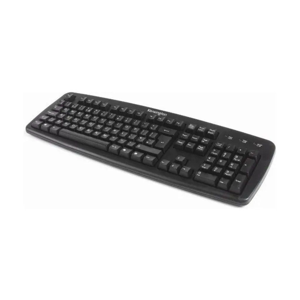 Kensington ValuKeyboard 1500109IT – Tastiera USB QWERTY Italiana, Nera