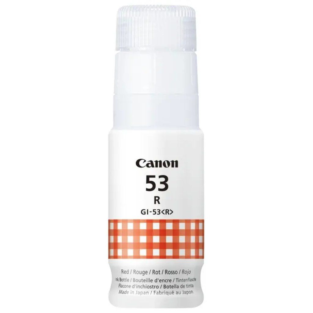 Canon GI-53R Inchiostro Rosso Dye 60 ml Canon GI-53R Inchiostro Rosso Dye 60 ml