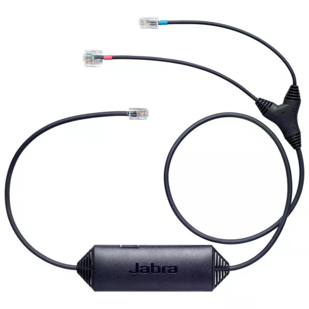 Jabra 14201-33 LINK Adattatore EHS per Cuffie Wireless Avaya Serie 1400 9400 9500 colore Nero