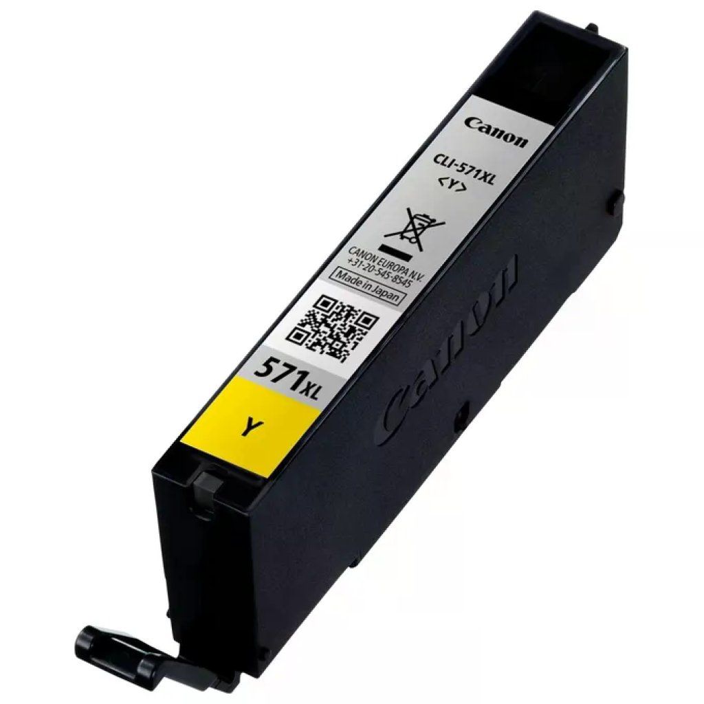 Canon CLI-571XL Y Cartuccia d’Inchiostro Giallo Originale Canon CLI-571XL Y Cartuccia d’Inchiostro Giallo Originale