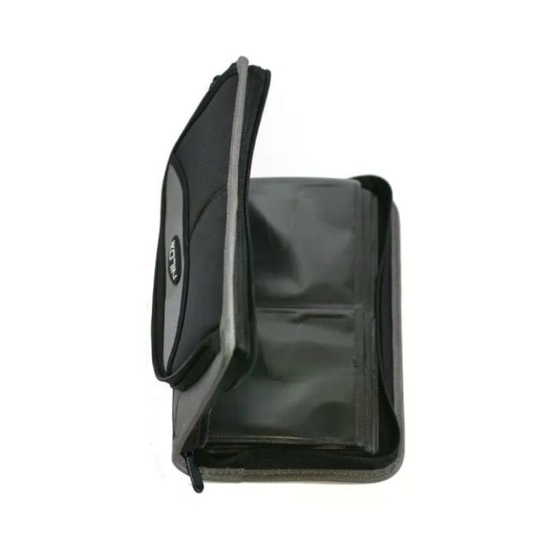 Nilox NX-CD1280 – Custodia porta CD/DVD da 80 dischi, grigia