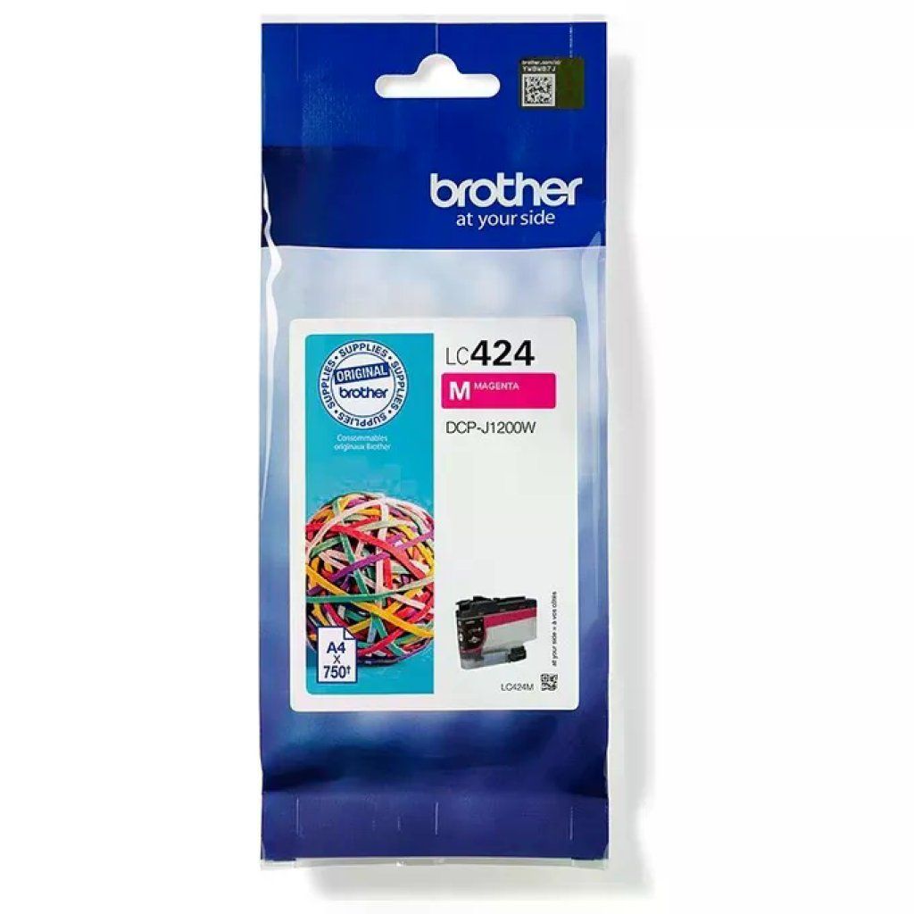 Brother LC-424M Cartuccia d’Inchiostro Magenta Originale