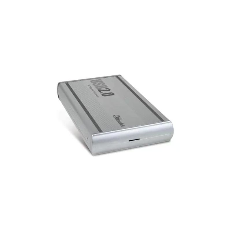Hamlet HXD3SAUU Box Esterno per Hard Disk SATA 3.5'' USB 2.0 480 Mbps Plug and Play colore Argento