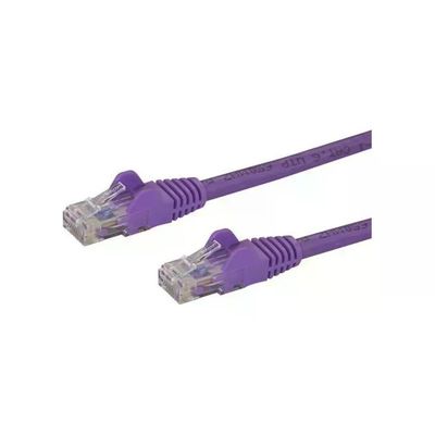 StarTech.com Cavo Ethernet Patch Cat6 UTP RJ45, 5 m, Viola