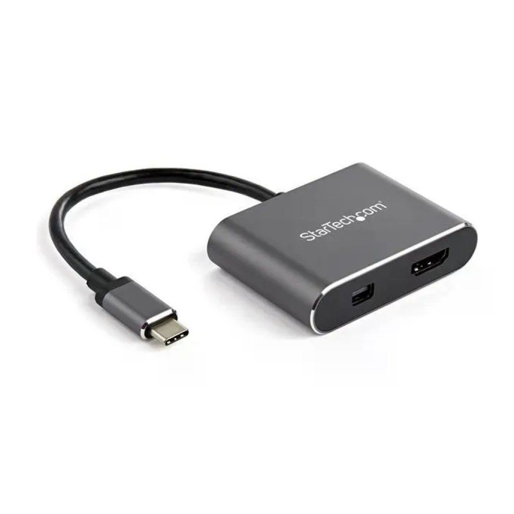 StarTech.com Adattatore USB-C 2-in-1 HDMI e Mini DisplayPort 4K 60 Hz StarTech.com Adattatore USB-C 2-in-1 HDMI e Mini DisplayPort 4K 60 Hz