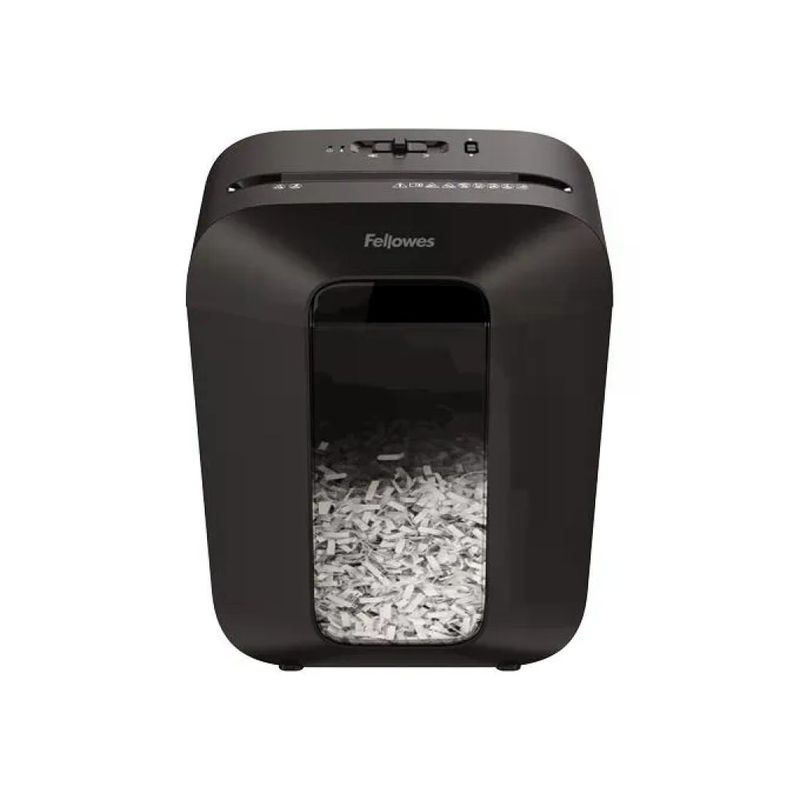 Fellowes Powershred LX50 Distruggidocumenti P-4, 9 fogli, 17 L, Nero