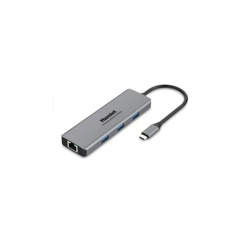 Hamlet HDKC-PD200U Docking Station USB-C Power Delivery 85W 4 porte USB 3