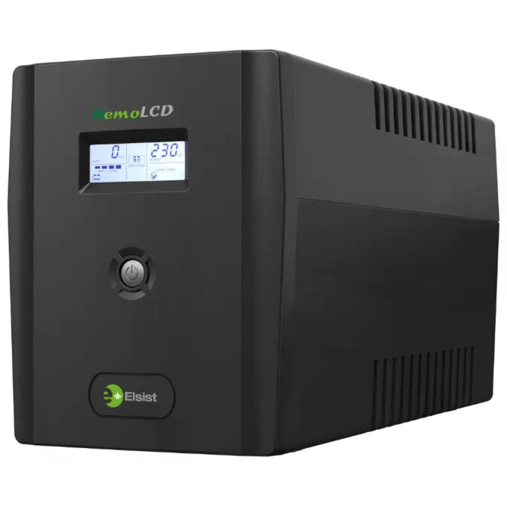 Elsist NemoLCD 80 UPS Line Interactive 800 VA 360 W con Display LCD