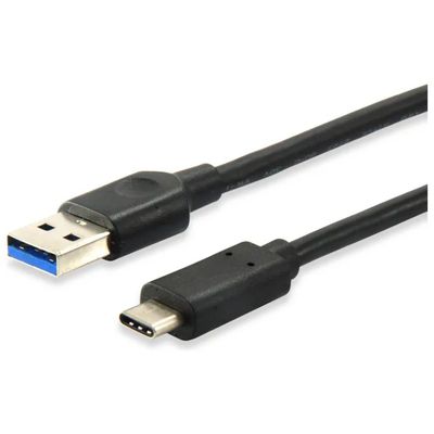 EQUIP 128345 Cavo USB-C a USB-A 3.2 Gen 1, 50 cm, Nero
