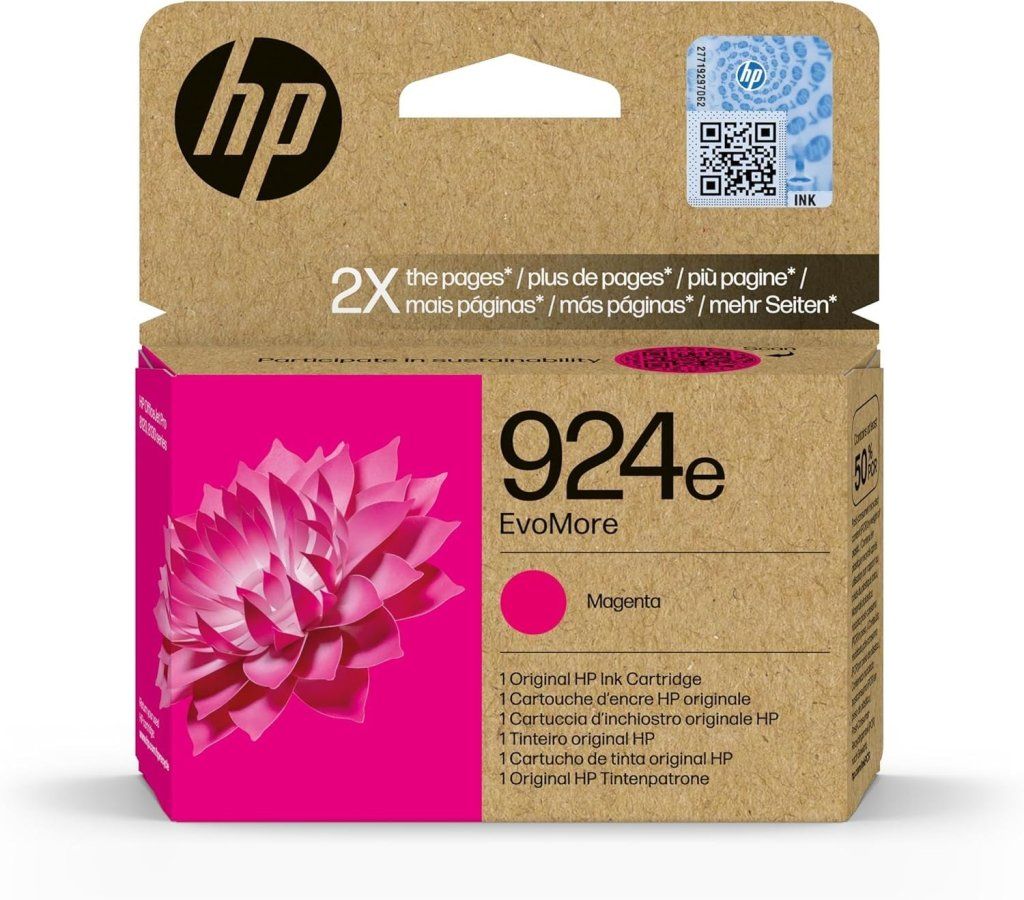 HP Cartuccia Originale HP 924e EvoMore Magenta
