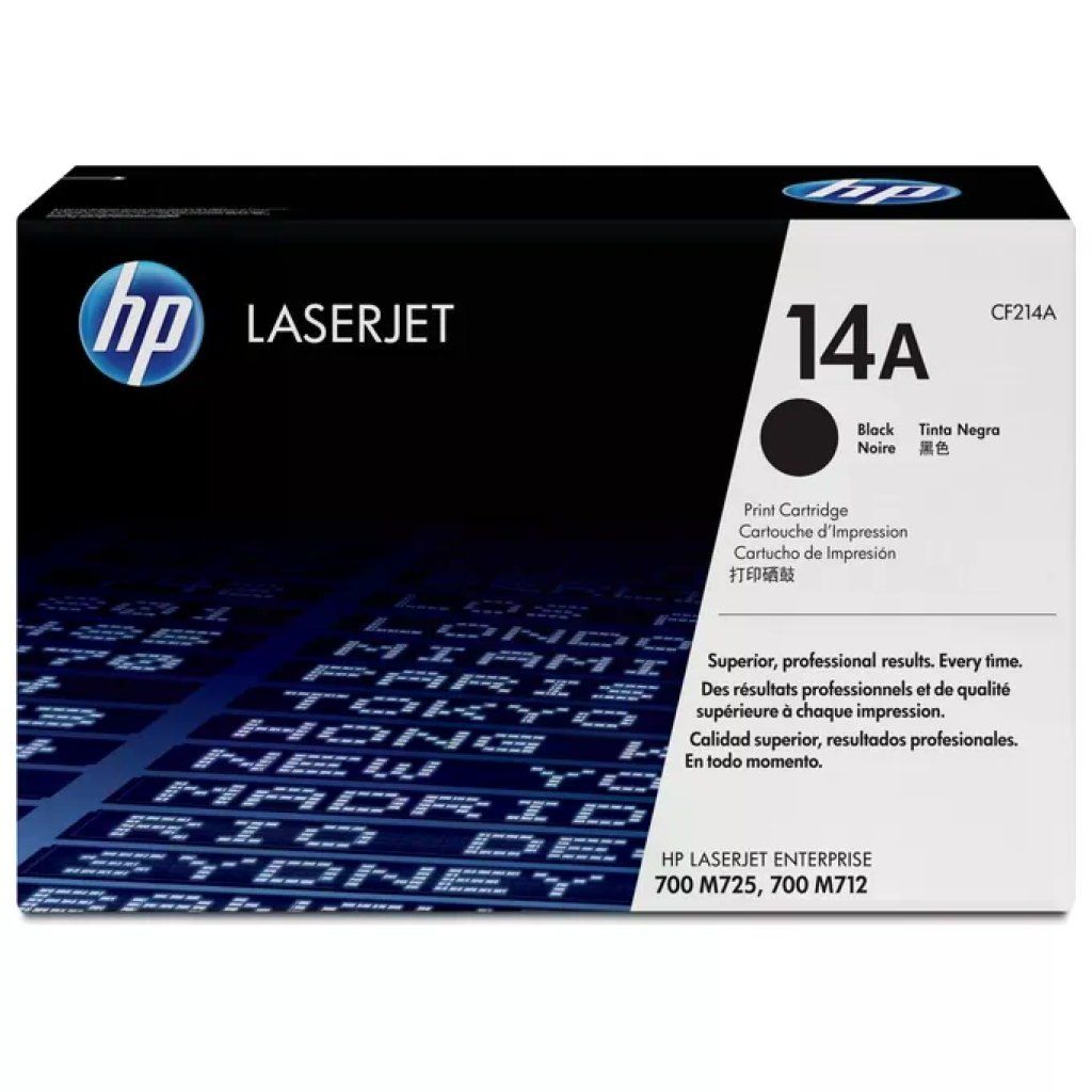 HP Toner originale HP 14A nero CF214A per LaserJet