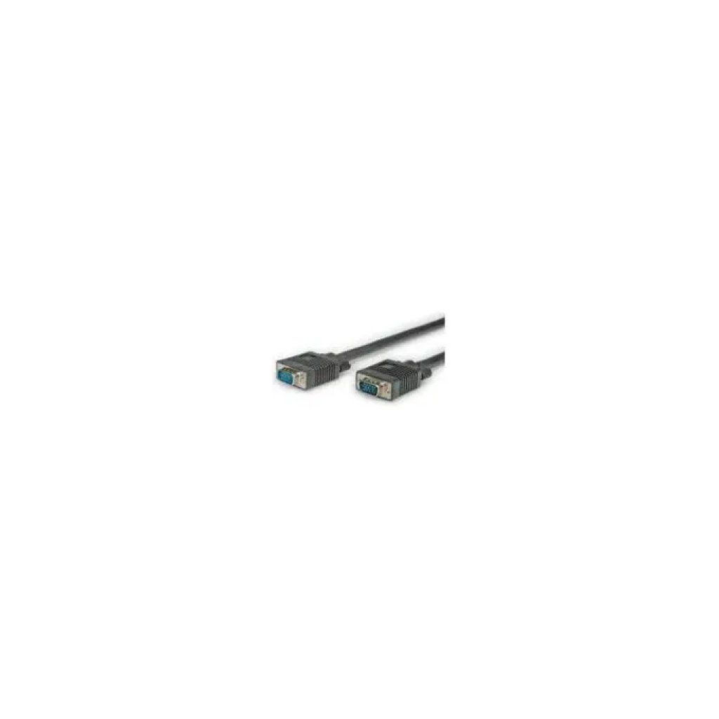 Nilox Cavo VGA Maschio-Maschio con Ferrite, 2 m