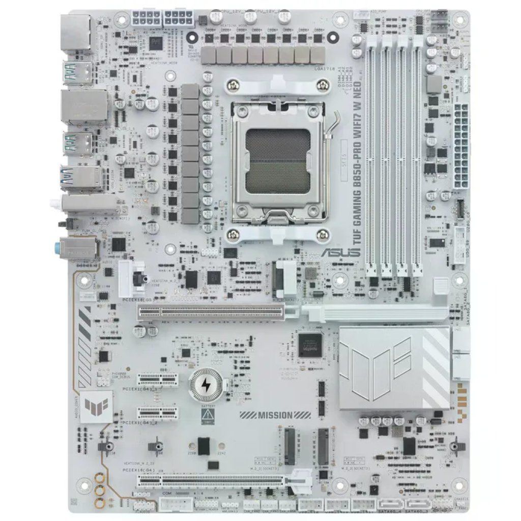 ASUS TUF GAMING B850-PRO WIFI7 W NEO – Scheda Madre ATX AM5 ASUS TUF GAMING B850-PRO WIFI7 W NEO – Scheda Madre ATX AM5