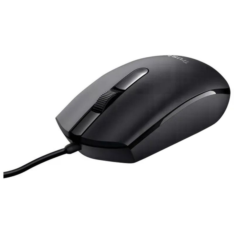 Trust TM-101 Mouse Ottico USB Ambidestro 1200 DPI Nero