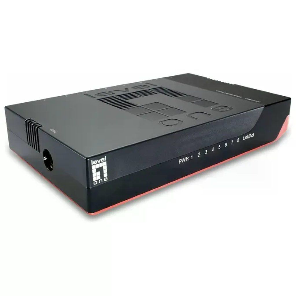 LEVEL ONE LevelOne GSW-0807 Switch di Rete Non Gestito 8 Porte Gigabit Ethernet 10-100-1000 Mbps 16 Gbit LEVEL ONE LevelOne GSW-0807 Switch di Rete Non Gestito 8 Porte Gigabit Ethernet 10-100-1000 Mbps 16 Gbit
