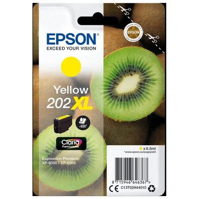 Epson 202XL Kiwi cartuccia originale gialla Claria Premium