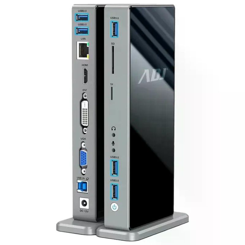 ADJ York Docking Station 15-in-1 USB 3.0 Multi Display