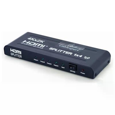 Gembird Splitter HDMI 1×4 4K/3D con 4 uscite