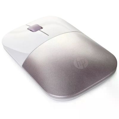 HP Z3700 Mouse Wireless RF 1200 DPI Bianco e Rosa