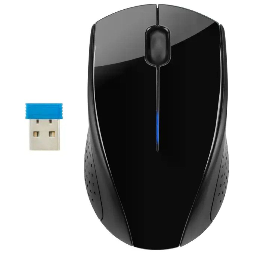 HP Mouse 220 Wireless Profilo Sagomato e Ergonomico Tecnologia LED Blu Nero HP Mouse 220 Wireless Profilo Sagomato e Ergonomico Tecnologia LED Blu Nero