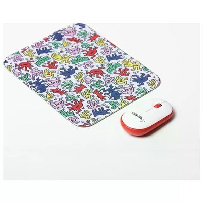 Celly Kit Mouse Wireless e Mousepad Keith Haring