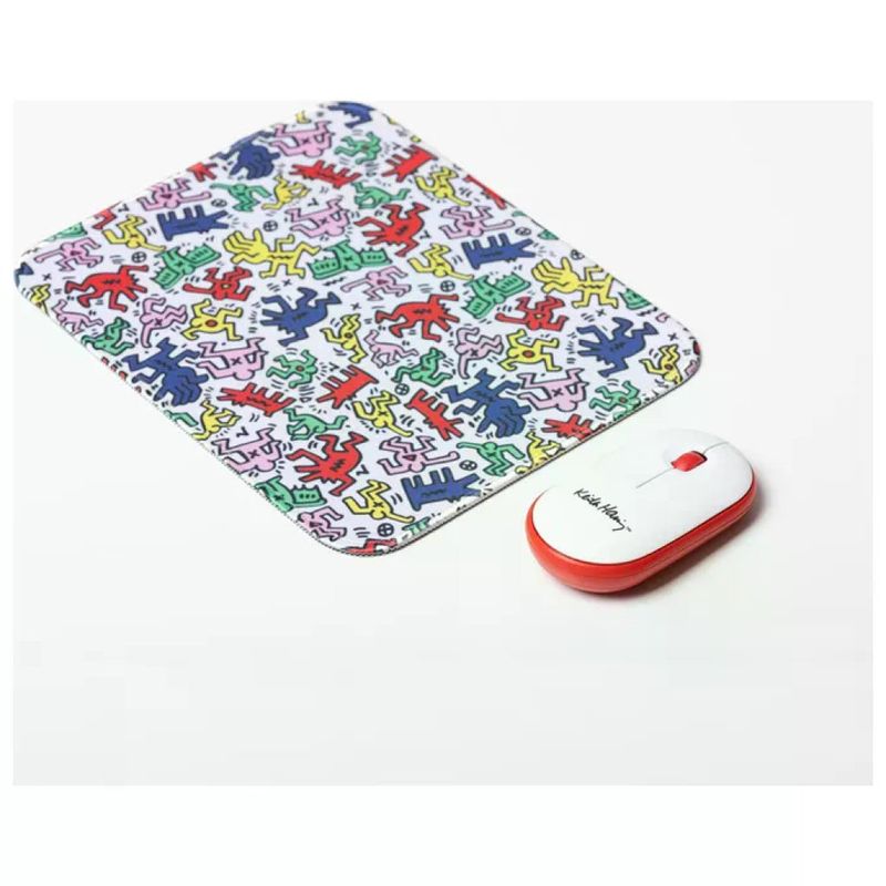 Celly Kit Mouse Wireless e Mousepad Keith Haring