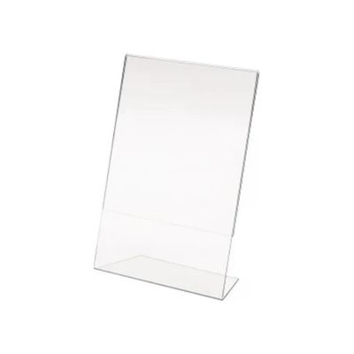 Lebez 7039 Portadepliant in Acrilico Trasparente 15×20 cm