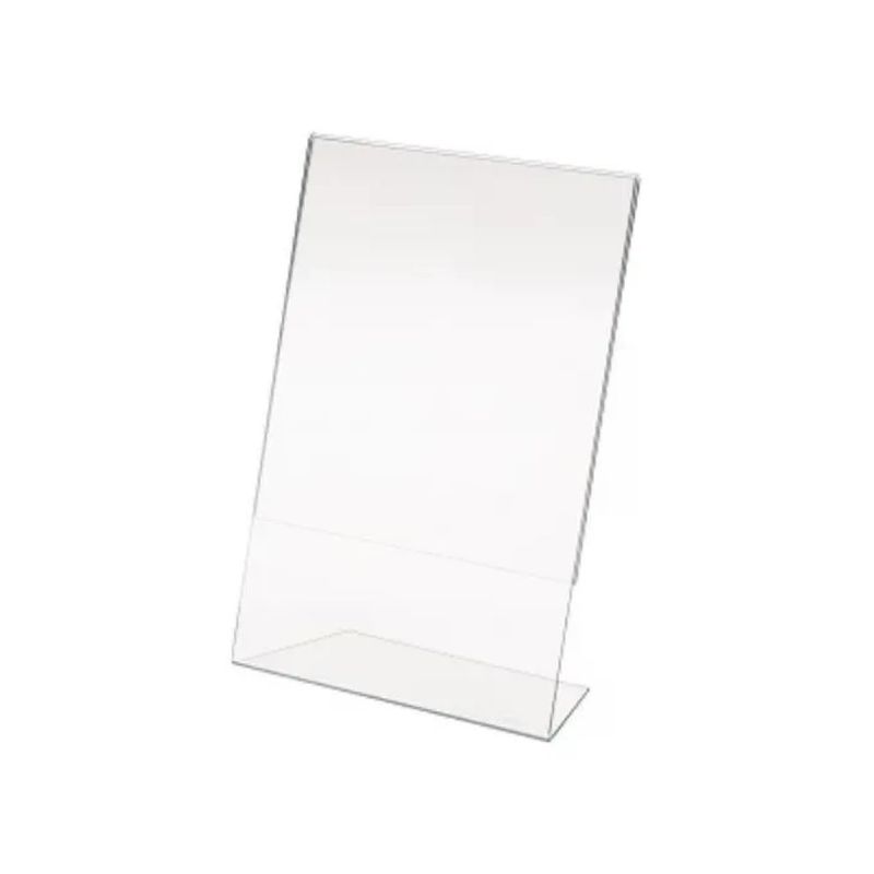 Lebez 7039 Portadepliant in Acrilico Trasparente 15×20 cm