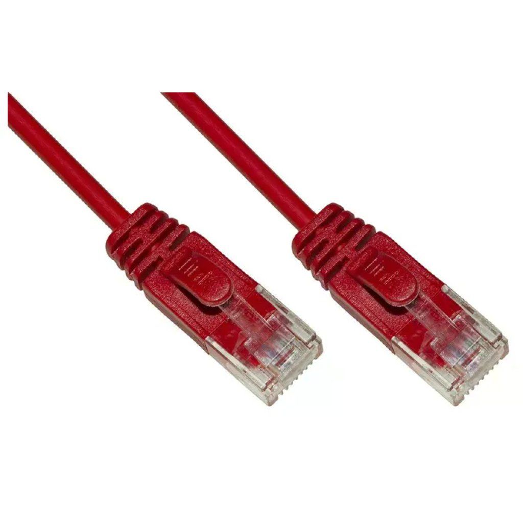 LINK Cavo Ethernet Cat 6 UTP Slim Rosso, 7,5 m LINK Cavo Ethernet Cat 6 UTP Slim Rosso, 7,5 m