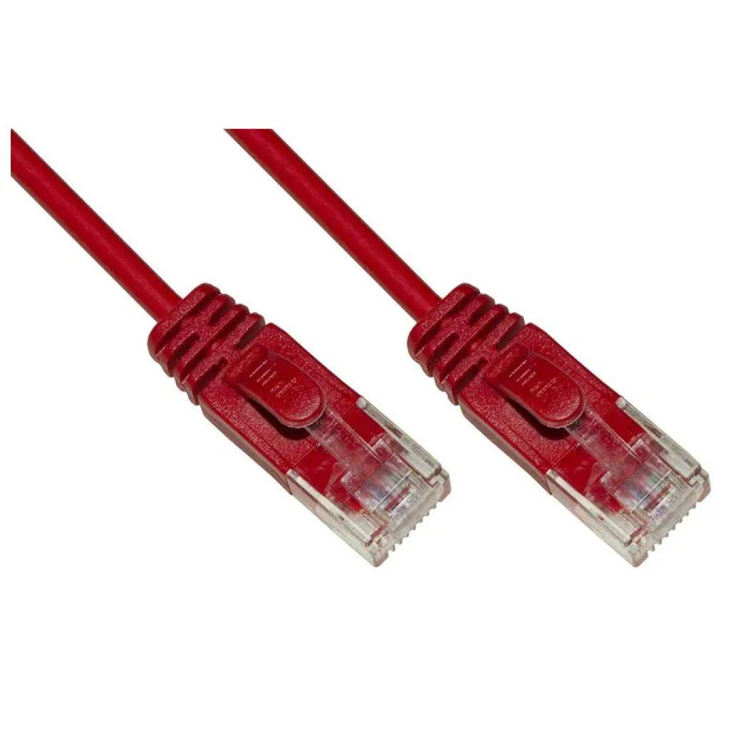 LINK Cavo Ethernet Cat 6 UTP Slim rosso LSZH, 7,5 m LINK Cavo Ethernet Cat 6 UTP Slim rosso LSZH, 7,5 m