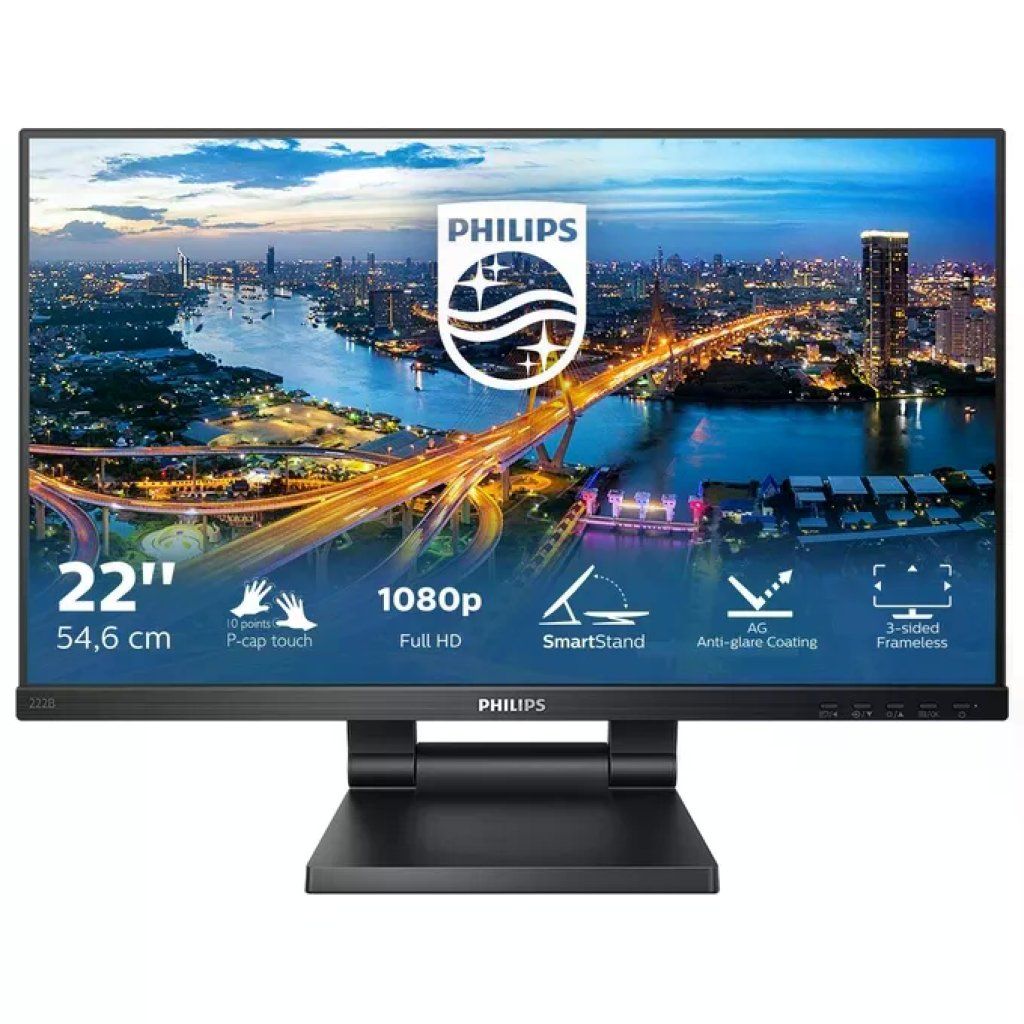 Philips 222B1TC/00 Monitor Touch IPS 21,5" Full HD