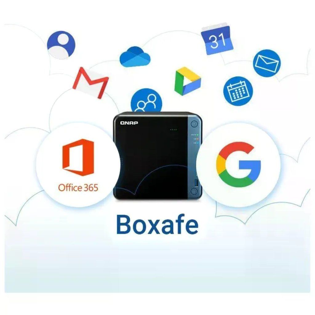 QNAP Boxafe M365 – Licenza backup e recupero per 10 utenti, 1 anno QNAP Boxafe M365 – Licenza backup e recupero per 10 utenti, 1 anno