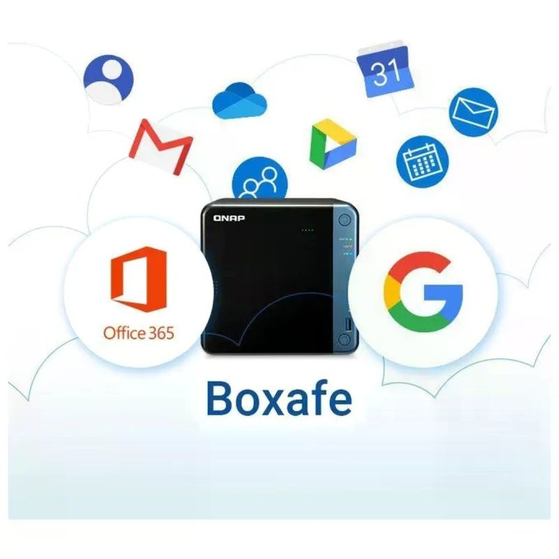 QNAP Boxafe M365 – Licenza backup e recupero per 10 utenti, 1 anno
