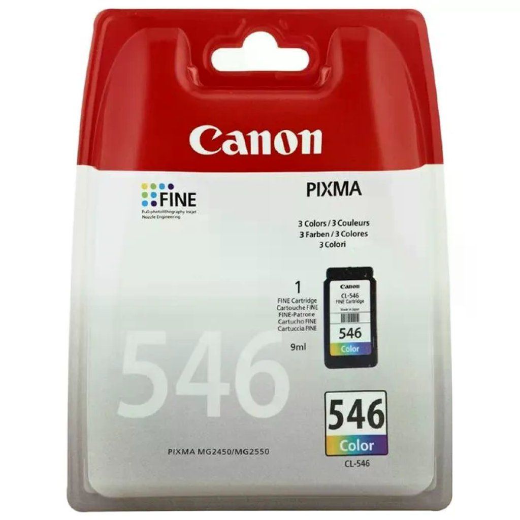 Canon CL-546 Cartuccia Originale Tricromia per PIXMA Canon CL-546 Cartuccia Originale Tricromia per PIXMA