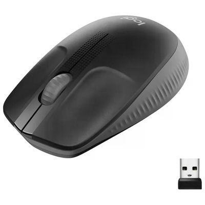 Logitech M190 Mouse Wireless Ottico 1000 DPI Nero