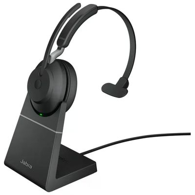 Jabra Evolve2 65 Mono Auricolare Wireless Bluetooth USB-A Nero