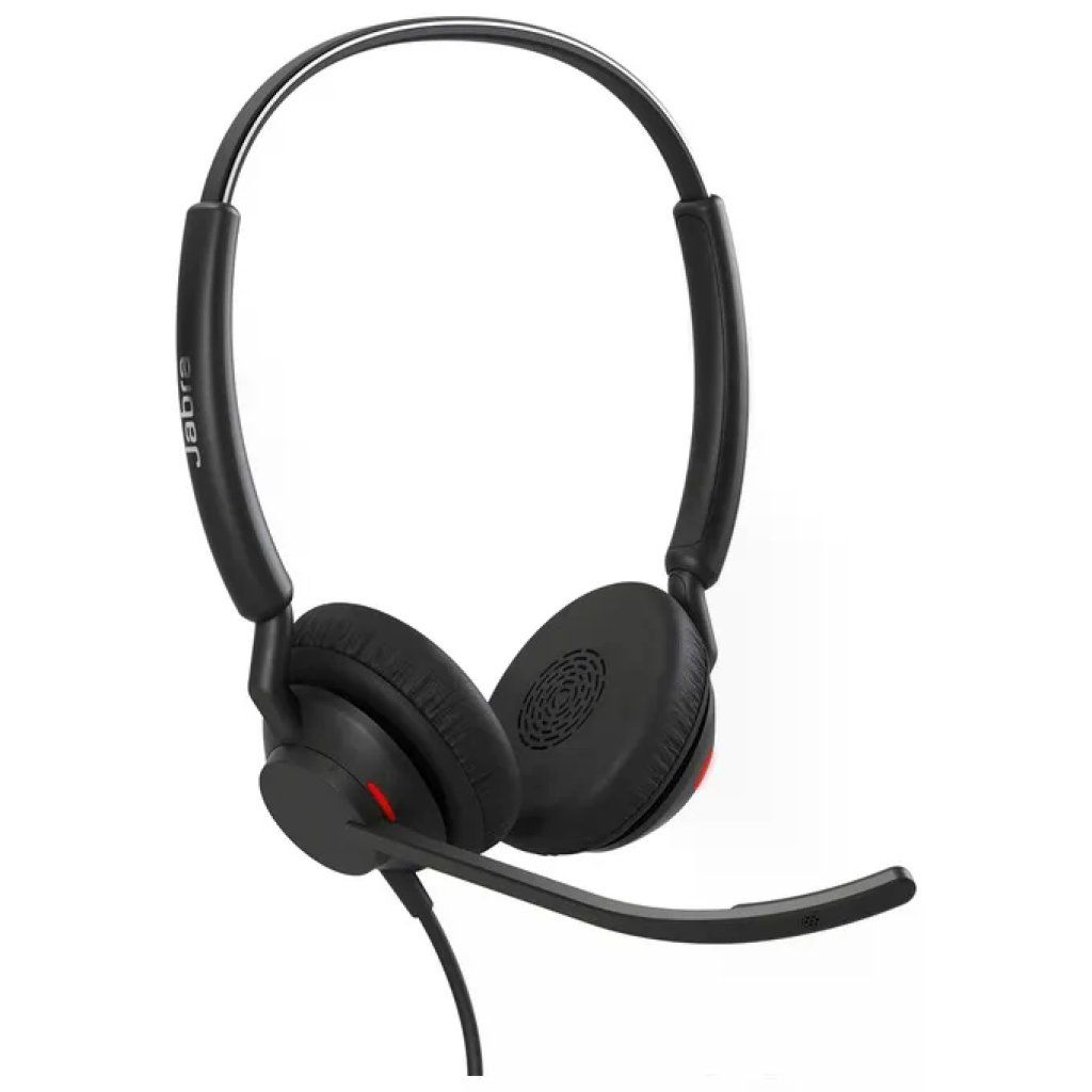 Jabra Engage 40 UC Stereo – Cuffie cablate USB-C/USB-A, nere